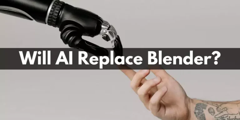 Will AI Replace Blender? The Future of 3D Modeling In 2023